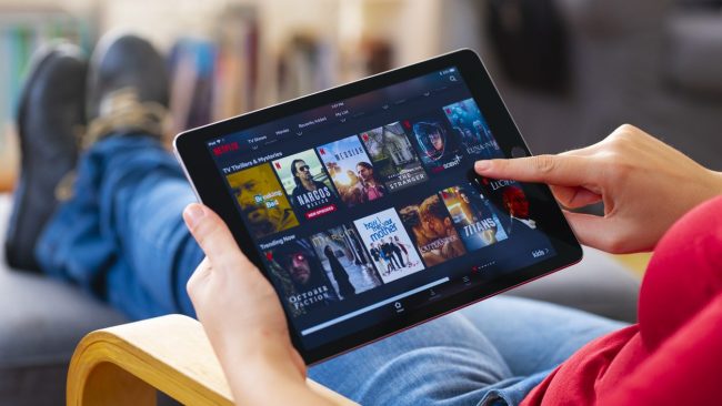 Online streaming with tablet pc